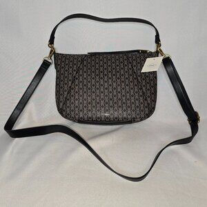 Fossil Skylar Crossbody in Black/Brown, New with tags, $195